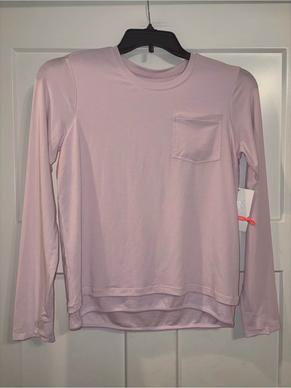 Athleta Girl Better Together Top light pink XXL/16 NWT